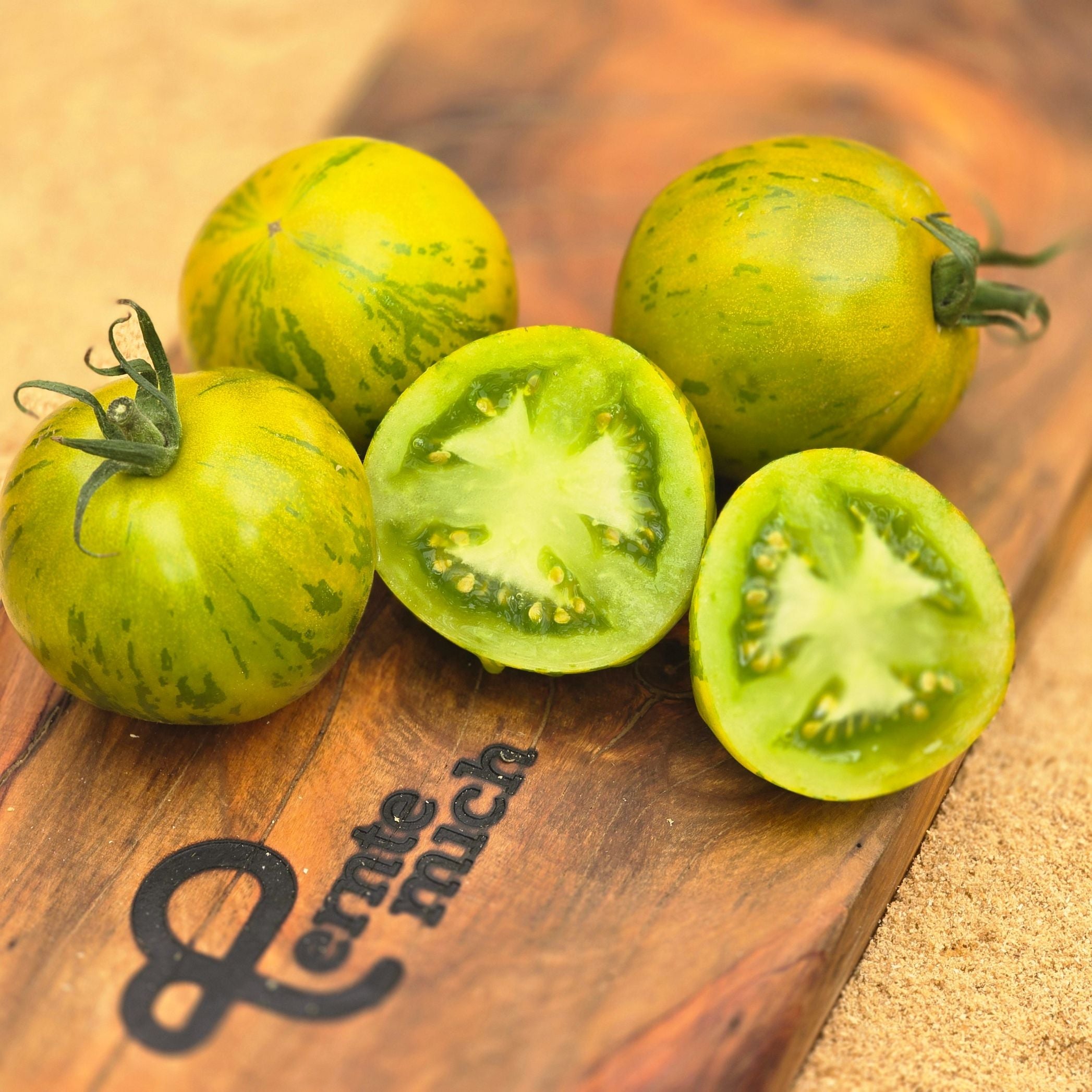 Tomate Green Zebra Jungpflanze