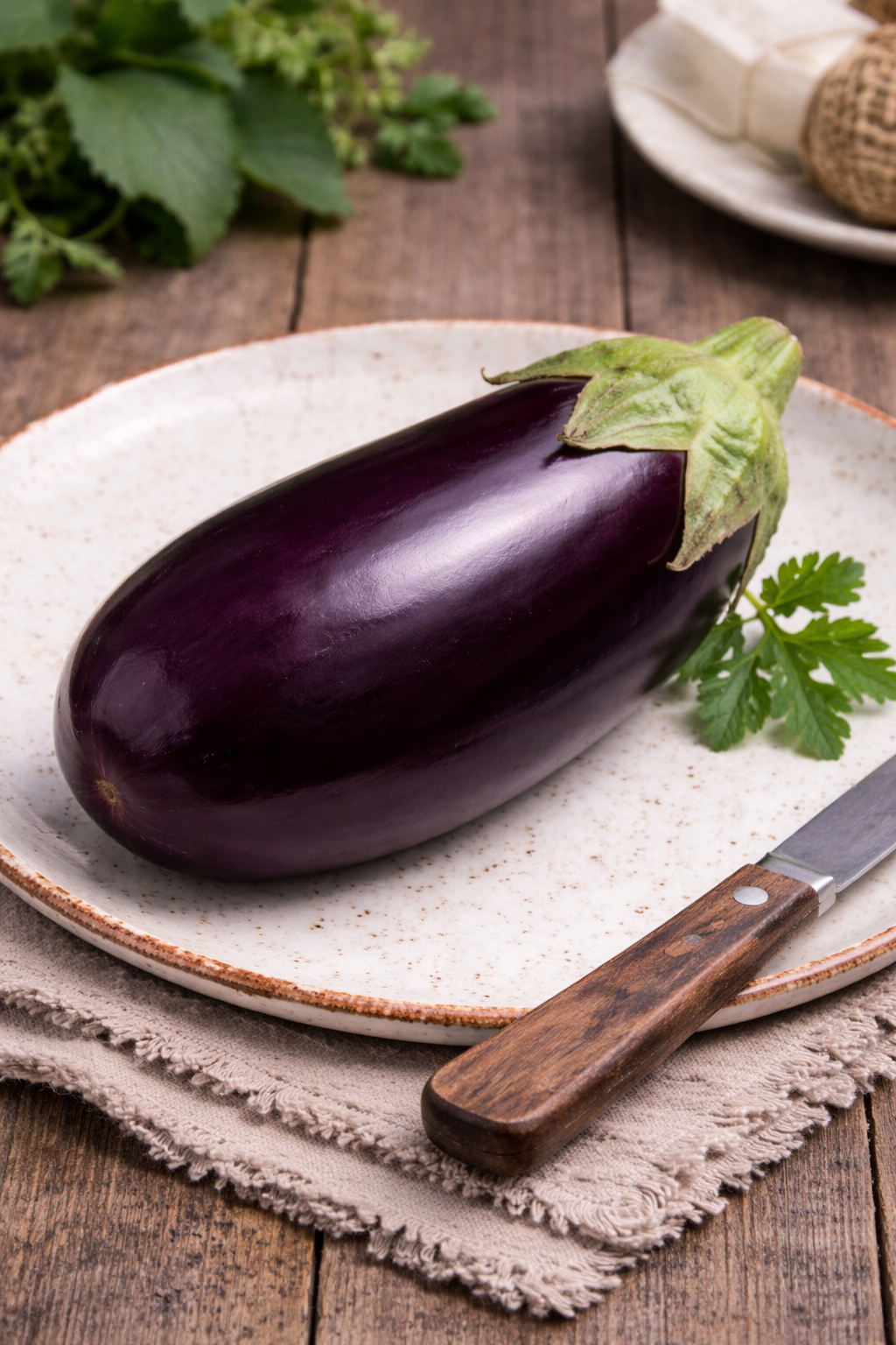 Aubergine Carlson Jungpflanze