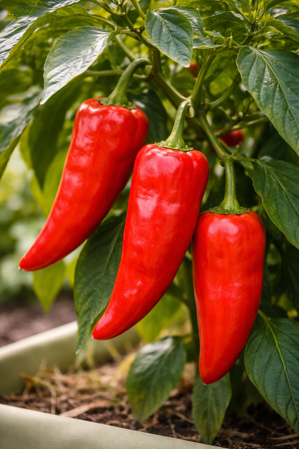 Paprika Corno Rosso Jungpflanze